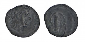Boiotia, Thebes AR Obol. Circa (387-374) BC. 
Boiotian shield / Helmeted head of Athena right. BCD Boiotia 174 (part lot); Traité 284, pl. CCII, 24Ver...