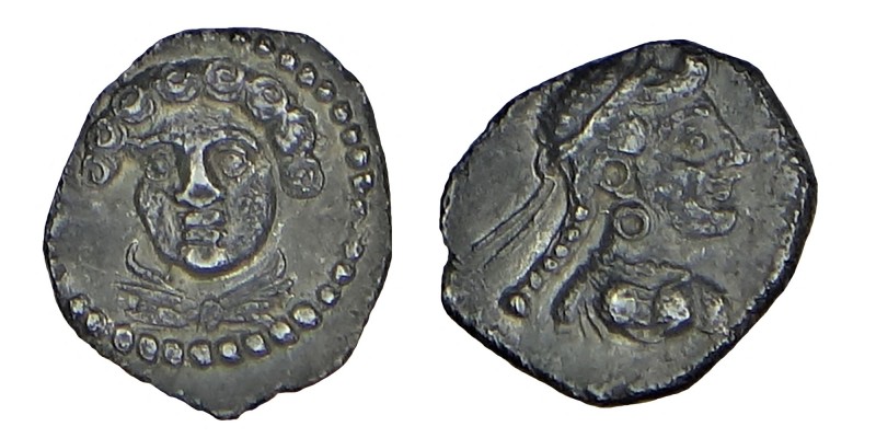 FARNABACE TARSOS CILICIA, obol, (379-374) B.C.
Anv .: Bust of Aphrodite on the r...