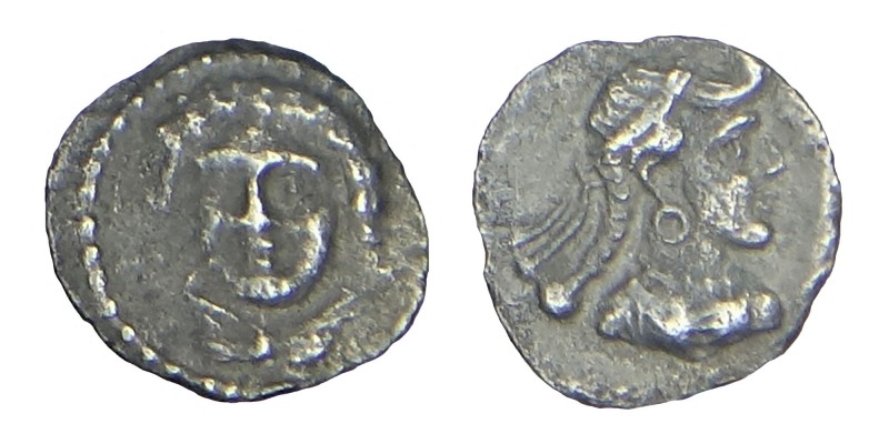 FARNABACE TARSOS CILICIA, obol, (379-374 B.C)
Anv .: Bust of Aphrodite on the ri...