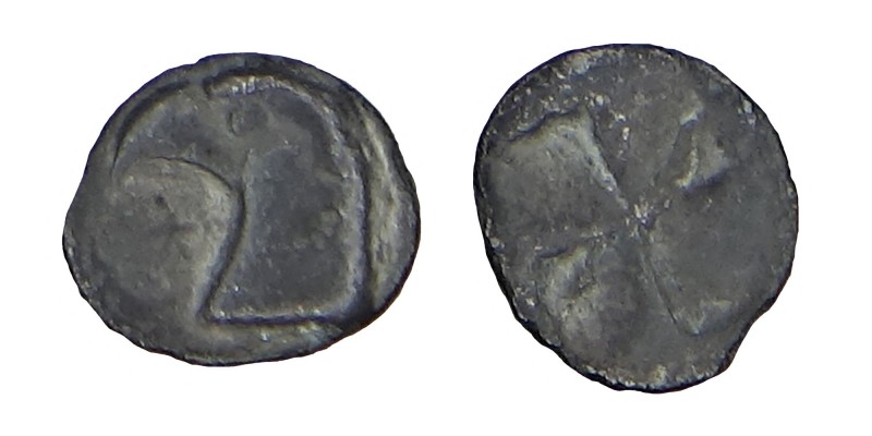Aiolis. Kyme 450-400 0bol, (281/261 BC.
sılver Aiolis. Kyme or Herakleia ad Sipy...