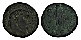 maxımınus II Daia (305-313)
Follis 312 Antiochia (ANT / Stern-H) Av .: IMP C GAL VAL MAXIMINVS PF AVG, Belorb. Head r. Rev .: GENIO AVGVSTI, Genius wi...
