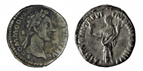 Marcus aurelius. (AD 161-180)
 Rome. Silver, Denarius AR Condition: very, good
3,21 gr. 17 mm.