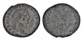 TRAJAN (117/138)
Marcus Ulpius TraianusAuguste (25/01 / 98-8 / 08/117) Denarius No. v32_0202 reference works: C.100 (2f.) - RIC.147 b - BMC / RE.359 -...