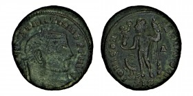 Constantinus. I, (306-337)
Follis, Siscia, 313-315, 1st Offizin, Vs .: IMP CONSTANTINVS AVG, head with laurel wreath to the right, ret .: IOVI CONSERV...