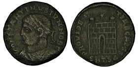 CONSTANTIN II, ( 317- 340)
Flavius ​​Claudius Julius Constantinus Caesar, Obverse legend: CONSTANTINVS IVN NOB C. Obverse description: Bust of Constan...