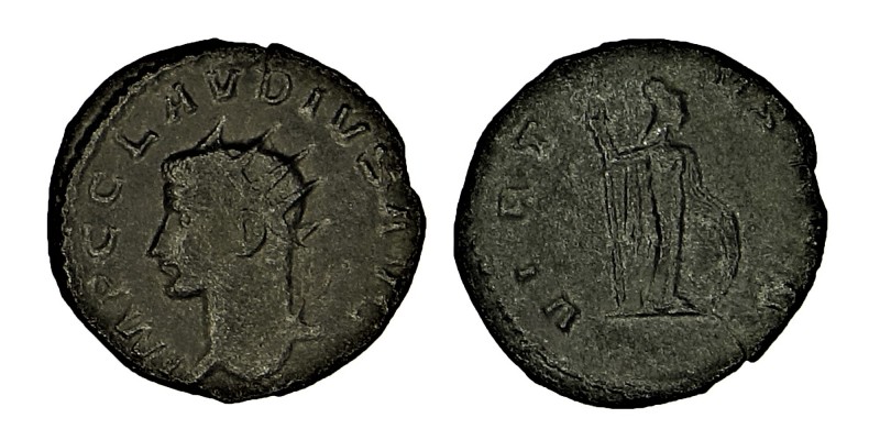 Claudius II Gothicus. AD (268-270)
 Antoninianus Antioch mint. Issue III, circa ...