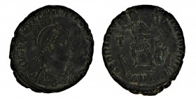 Valentinian II. A.D. (375-392)
AE majorina, Antioch mint, struck A.D. 383-386. D N VALENTINIANVS P F AVG, draped and cuirassed bust of Valentinian II ...
