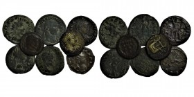 8 roman, coins, As shown in the picture.