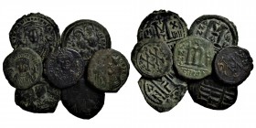 7 Byzantine coins, As shown in the picture.