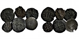 5 coins, one byzantine seal, As shown in the picture.