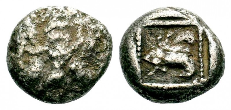Very İnteresting Archaic Silver Coin, Circa 475-460 BC.
Condition: Very Fine

We...