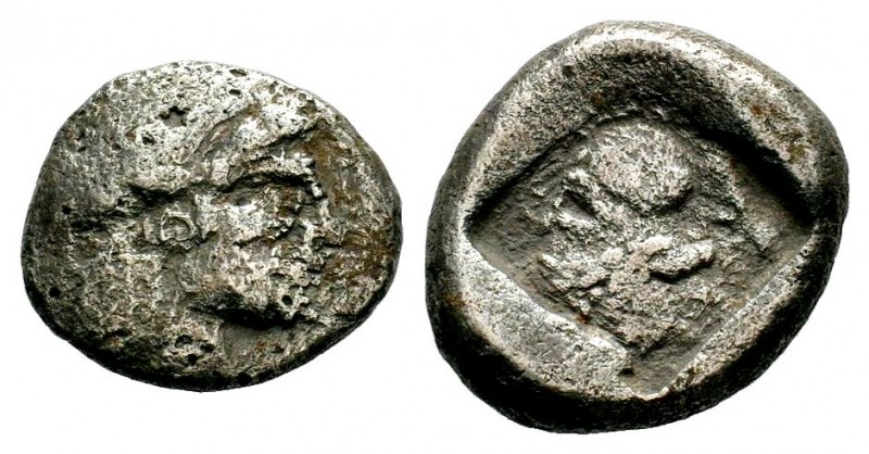 Very İnteresting Archaic Silver Coin, Circa 475-460 BC.
Condition: Very Fine

We...