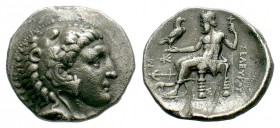 Kingdom of Macedon, Alexander III 'The Great' (336-323 B.C.). AR Tetradrachm
Condition: Very Fine

Weight: 16,60 gr
Diameter: 24,80 mm