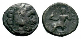 Kingdom of Macedon, Alexander III 'The Great' (336-323 B.C.). AR drachm
Condition: Very Fine

Weight: 4,13 gr
Diameter: 15,75 mm