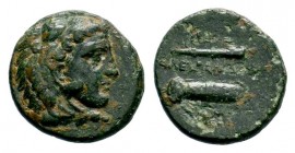Kingdom of Macedon, Alexander III 'The Great' (336-323 B.C.). AE
Condition: Very Fine

Weight: 4,34 gr
Diameter: 18,00 mm