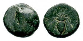 IONIA. Ephesos. Ae (Circa 290-281 BC).
Condition: Very Fine

Weight: 1,24 gr
Diameter: 10,00 mm