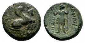PAMPHYLIA. Perge. Ae (Circa 260-230 BC). 
Condition: Very Fine

Weight: 3,93 gr
Diameter: 15,60 mm