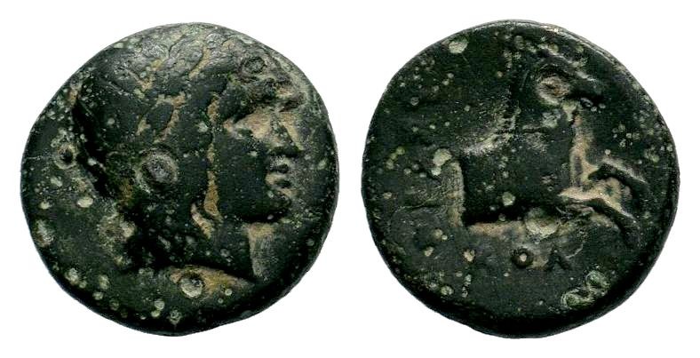 IONIA. Kolophon. Circa 360-330 BC. AE 
Condition: Very Fine

Weight: 2,02 gr
Dia...