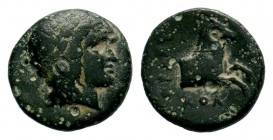 IONIA. Kolophon. Circa 360-330 BC. AE 
Condition: Very Fine

Weight: 2,02 gr
Diameter: 13,40 mm