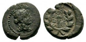 LYDIA. Sardes. Ae (2nd-1st centuries BC).
Condition: Very Fine

Weight: 3,23 gr
Diameter: 14,90 mm