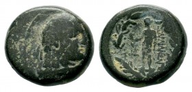 LYDIA. Sardes. Ae (2nd-1st centuries BC).
Condition: Very Fine

Weight: 6,62 gr
Diameter: 15,40 mm