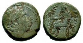 SELEUKIS & PIERIA. Seleukeia Pieria. Ae (1st century BC).
Condition: Very Fine

Weight: 11,22 gr
Diameter: 21,20 mm