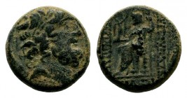 SELEUKIS & PIERIA. Seleukeia Pieria. Ae (1st century BC).
Condition: Very Fine

Weight: 7,01 gr
Diameter: 18,65 mm