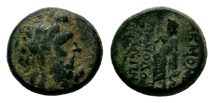 SELEUKIS & PIERIA. Seleukeia Pieria. Ae (1st century BC).
Condition: Very Fine

...