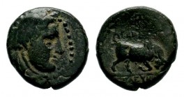 SELEUKIS & PIERIA. Seleukeia Pieria. Ae (1st century BC).
Condition: Very Fine

Weight: 3,00 gr
Diameter: 14,80 mm