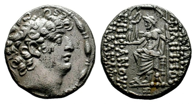 SELEUKID KINGS of SYRIA. Philip I Philadelphos. Circa 95/4-76/5 BC. AR Tetradrac...