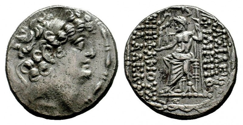 SELEUKID KINGS of SYRIA. Philip I Philadelphos. Circa 95/4-76/5 BC. AR Tetradrac...