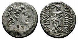 SELEUKID KINGS of SYRIA. Philip I Philadelphos. Circa 95/4-76/5 BC. AR Tetradrachm
Condition: Very Fine

Weight: 15,15 gr
Diameter: 24,90 mm