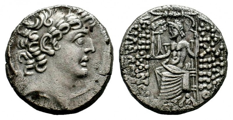 SELEUKID KINGS of SYRIA. Philip I Philadelphos. Circa 95/4-76/5 BC. AR Tetradrac...