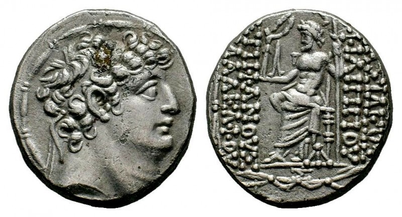 SELEUKID KINGS of SYRIA. Philip I Philadelphos. Circa 95/4-76/5 BC. AR Tetradrac...