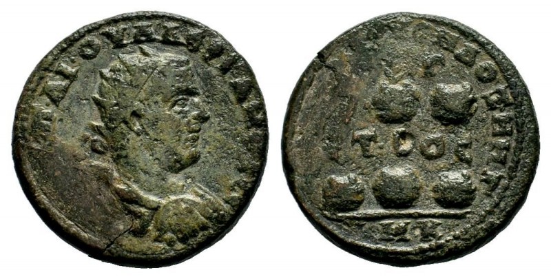 Valerianus I (253-260 AD). Anazarbos, Cilicia, 
Condition: Very Fine

Weight: 18...