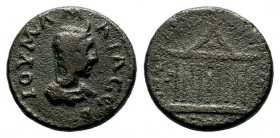 CILICIA, Anazarbus. Julia Mamaea. Augusta, AD 222-235. Æ
Condition: Very Fine

Weight: 14,20 gr
Diameter: 23,00 mm