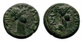 Mysia, Pergamon. Pseudo-Autonomous. Ca. A.D. 40-60. AE 
Condition: Very Fine

Weight: 2,94 gr
Diameter: 15,30 mm