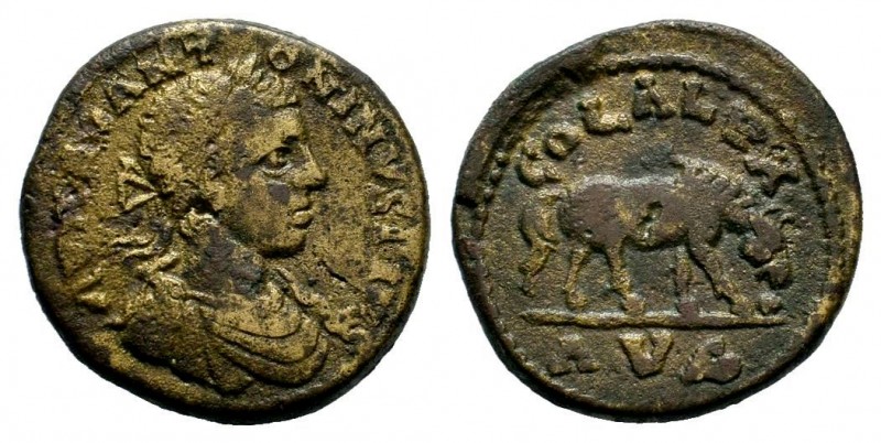 Elagabalus (218-222). Troas, Alexandria. Æ (
Condition: Very Fine

Weight: 9,87 ...