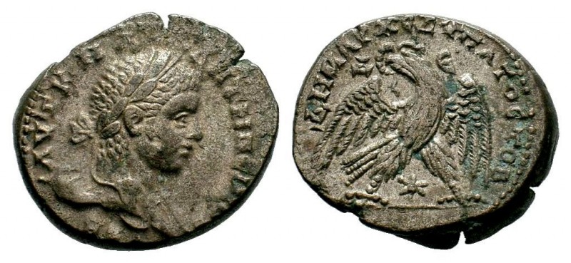 Seleucis and Pieria. Antioch. Elagabalus AD 218-222. Tetradrachm AR
Condition: V...