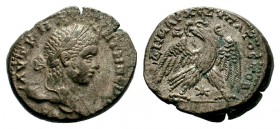Seleucis and Pieria. Antioch. Elagabalus AD 218-222. Tetradrachm AR
Condition: Very Fine

Weight: 12,04 g
Diameter: 24,30 mm