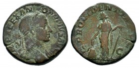 Severus Alexander (222-235 AD). AE Sestertius 
Condition: Very Fine

Weight: 18,20 gr
Diameter: 28,70 mm