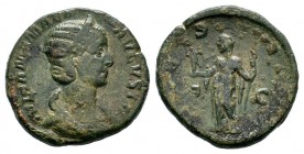 Iulia Mamaea (222-235 AD). AE Sestertius 
Condition: Very Fine

Weight: 19,97 gr
Diameter: 28,60 mm