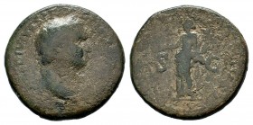 Vespasian. 69-79 AD. Sestertius,
Condition: Very Fine

Weight: 24,84 gr
Diameter: 34,80 mm