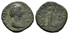 Faustina II Ӕ Sestertius. Rome, AD 176-180.
Condition: Very Fine

Weight: 24,47 gr
Diameter: 32,50 mm