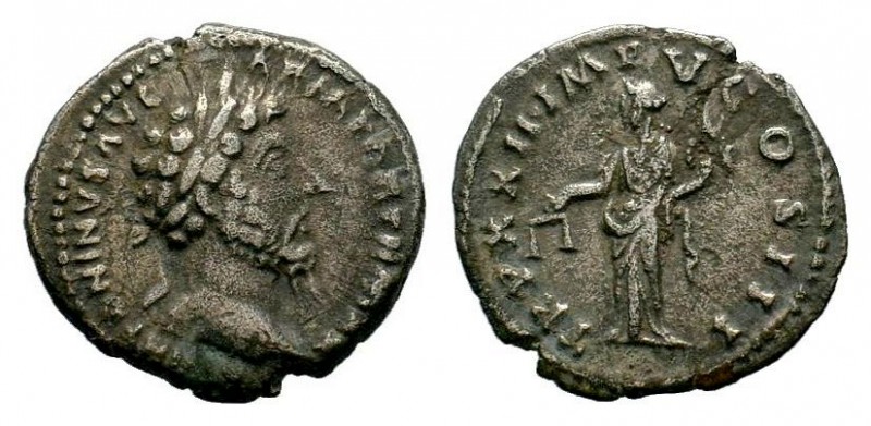 Marcus Aurelius, 161-180. Denarius 
Condition: Very Fine

Weight: 3,08 gr
Diamet...