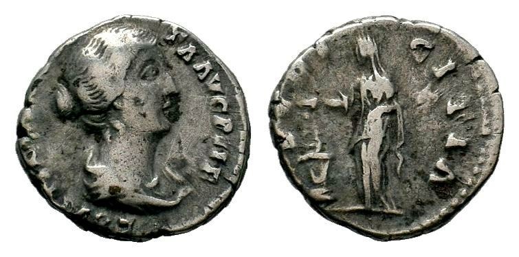 Faustina Junior. Augusta, AD 147-175. AR Denarius
Condition: Very Fine

Weight: ...