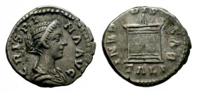 Crispina Augusta AR Denarius. Rome, AD 178-191. 
Condition: Very Fine

Weight: 3,40 gr
Diameter: 17,10 mm