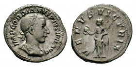 Gordian III AR Antoninianus. Rome, AD 241-243.
Condition: Very Fine

Weight: 3,54 gr
Diameter: 19,00 mm