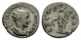 Gordian III AR Antoninianus. Rome, AD 241-243.
Condition: Very Fine

Weight: 3,89 gr
Diameter: 20,70 mm