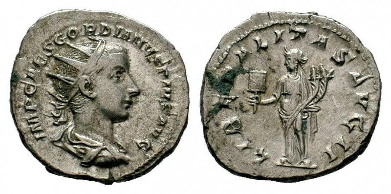 Gordian III AR Antoninianus. Rome, AD 241-243.
Condition: Very Fine

Weight: 4,0...